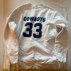 Brandy Melville Cowboys Sweatshirt